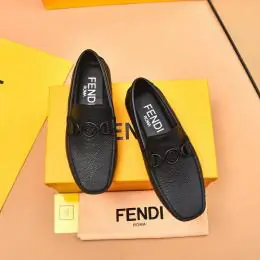 fendi cuir chaussures pour homme s_1243233